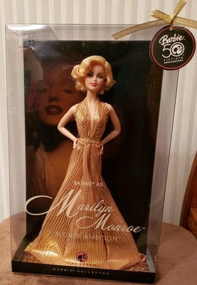 marilyn monroe barbie 50th anniversary